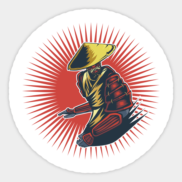 SAMURAI RONIN Sticker by khamidfarhan182